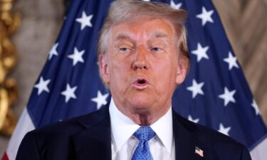 President-elect Donald Trump speaks during a news conference at Mar-a-Lago in Palm Beach