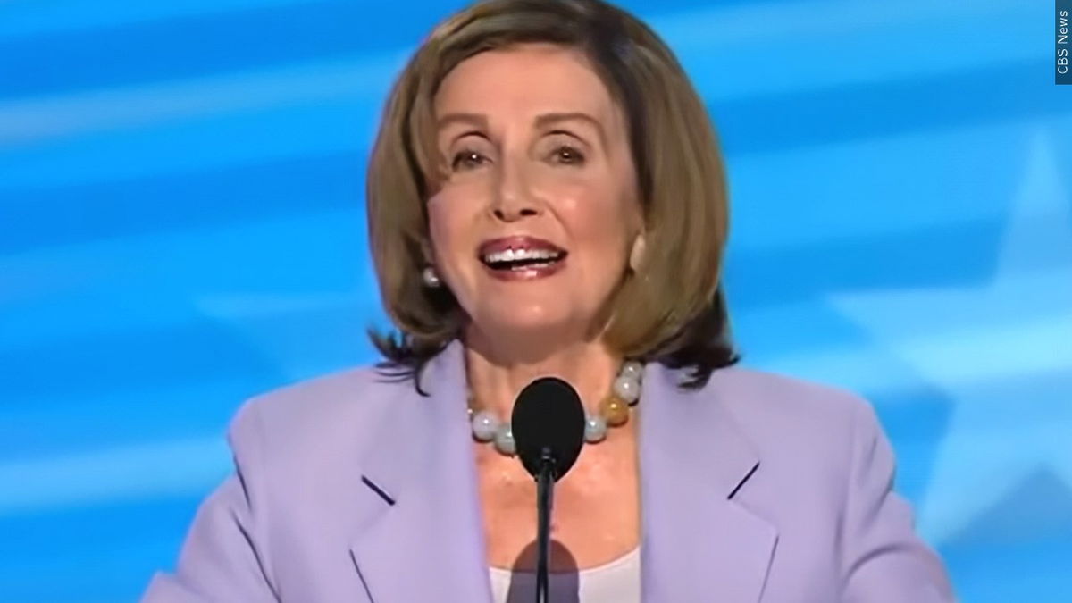 Nancy Patricia Pelosi, speaks at 2024 DNC is an American politician who served as the 52nd speaker of the United States House of Representatives from 2007 to 2011 and again from 2019 to 2023., Photo Date: 08/21/2024