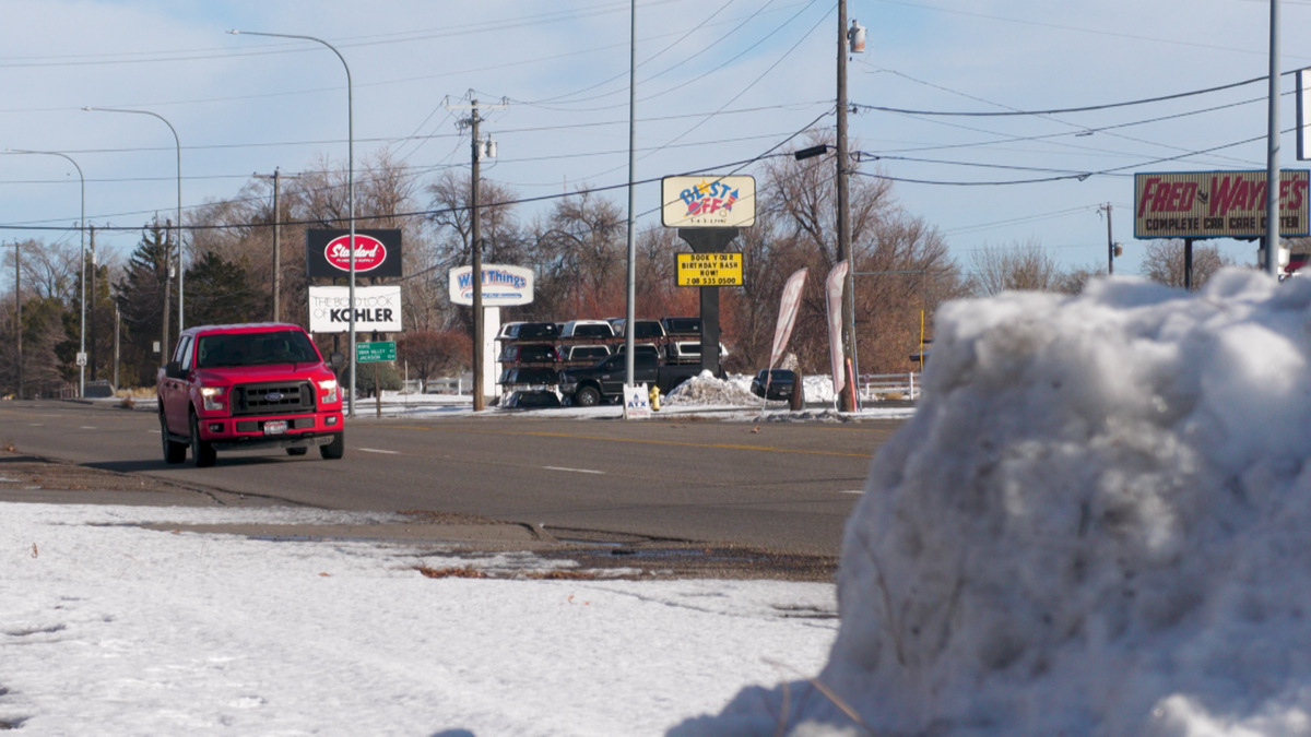 Drive slowly and always clear the snow and ice off your car before driving, especially your windows and mirrors.