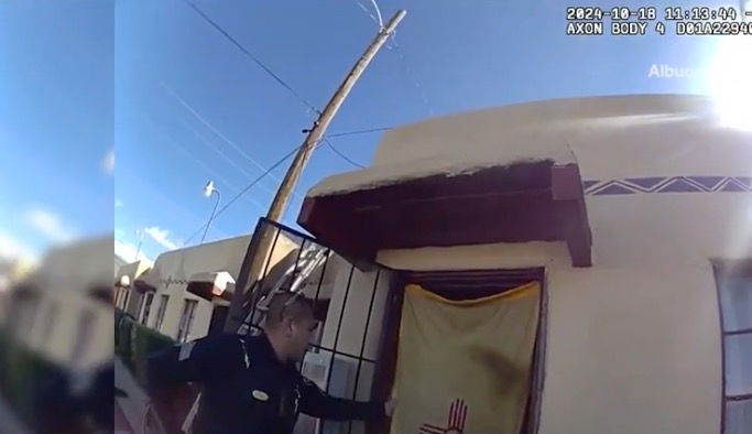 <i>Albuquerque Police Department via CNN Newsource</i><br/>The Albuquerque Police Department has shared new body camera video from a deadly police shooting on Oct. 18.