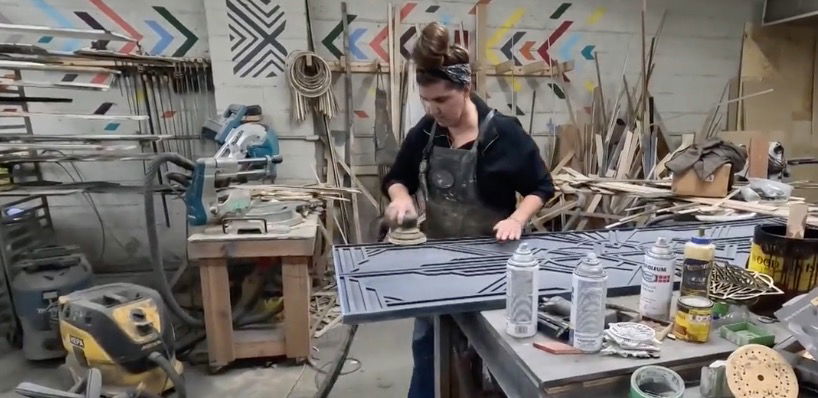 <i>WCCO via CNN Newsource</i><br/>Anna Bailey has made a name for herself with her unique brand of handcrafted wood art pieces.