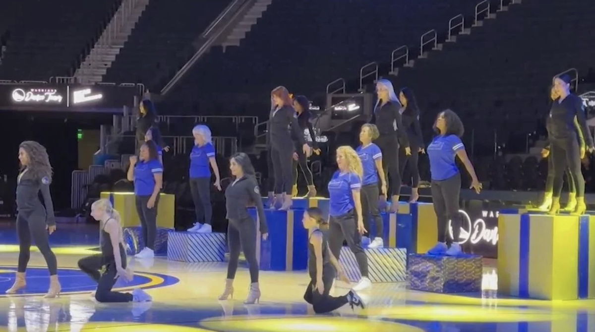 <i>KPIX via CNN Newsource</i><br/>For the Golden State Warriors Dance Team