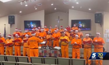 The Christmas spirit is alive and loud at the Bill Johnson Correctional Center in Alva. The men in the choir put together a concert for staff members.