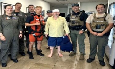 The US Coast Guard and Martin County Sheriff deputies worked to rescue a Lake Placid man stranded at sea.