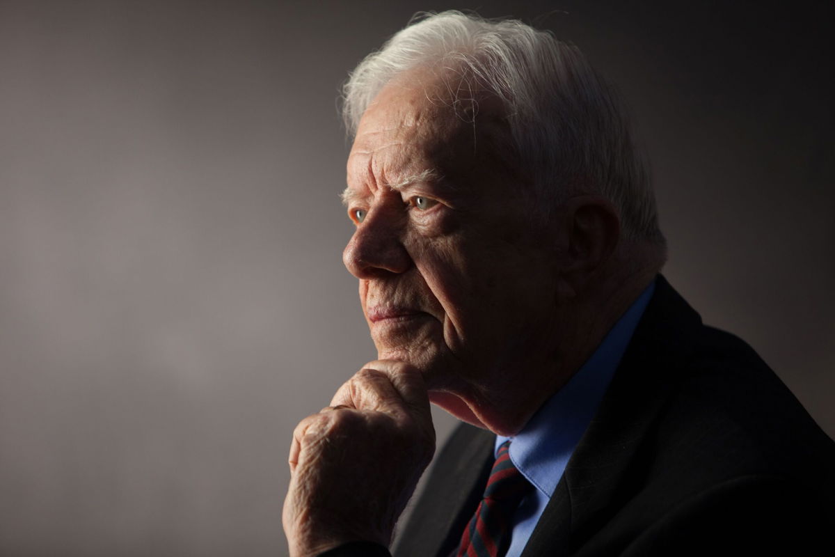 <i>David Hume Kennerly/Getty Images via CNN Newsource</i><br/>Former President Jimmy Carter has died at the age of 100