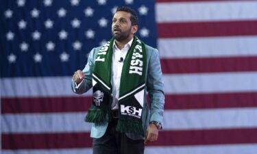 Kash Patel speaks during the Conservative Political Action Conference in Oxon Hill