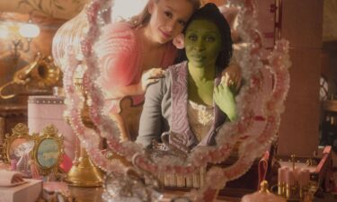 (From left) Ariana Grande and Cynthia Erivo in "Wicked."