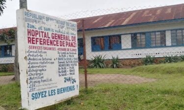 A view of the general Hospital Panzi in southwestern Congo. The outbreak of illnesses has spread in the remote and rural Panzi health zone in Kwango province.