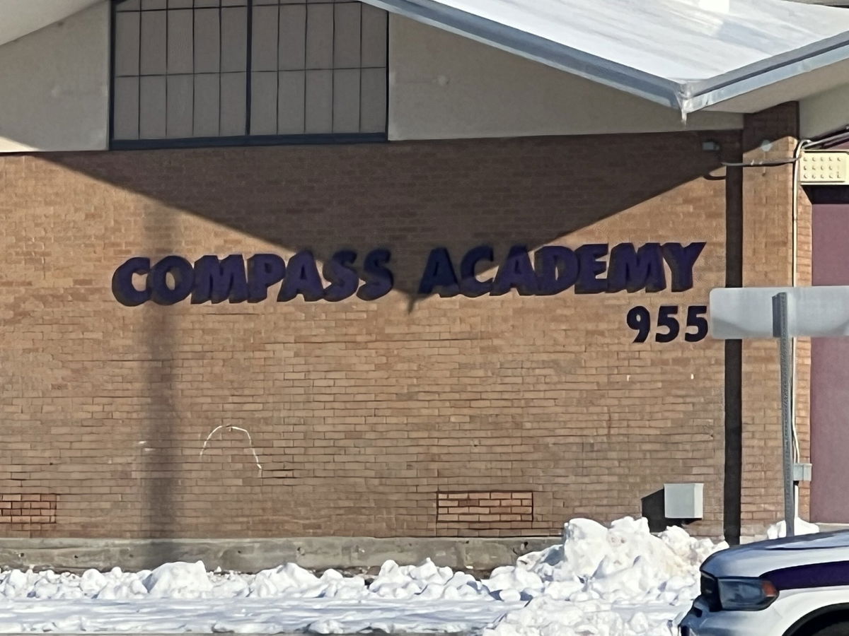 Compass Academy closed early because of a main water break to the school. 