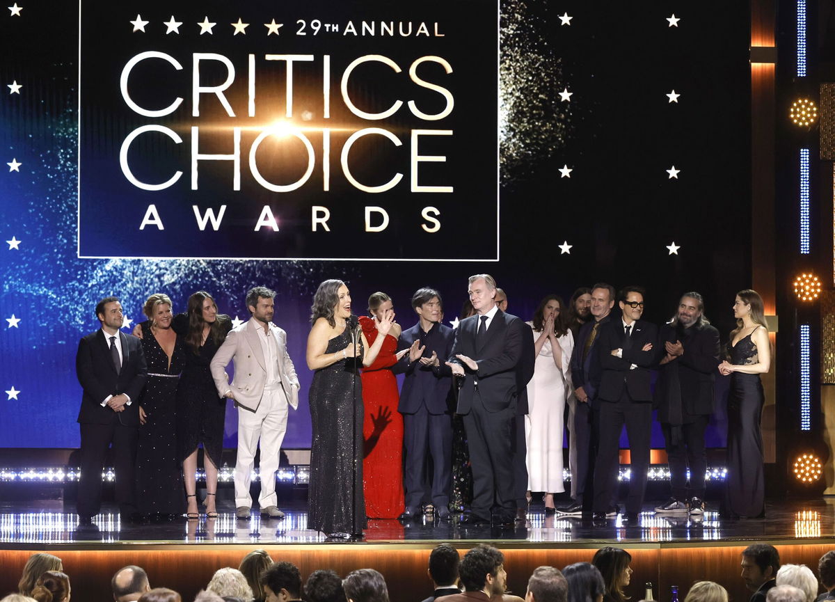 <i>Kevin Winter/Getty Images via CNN Newsource</i><br/>The 29th Annual Critics Choice Awards at Barker Hangar on January 14