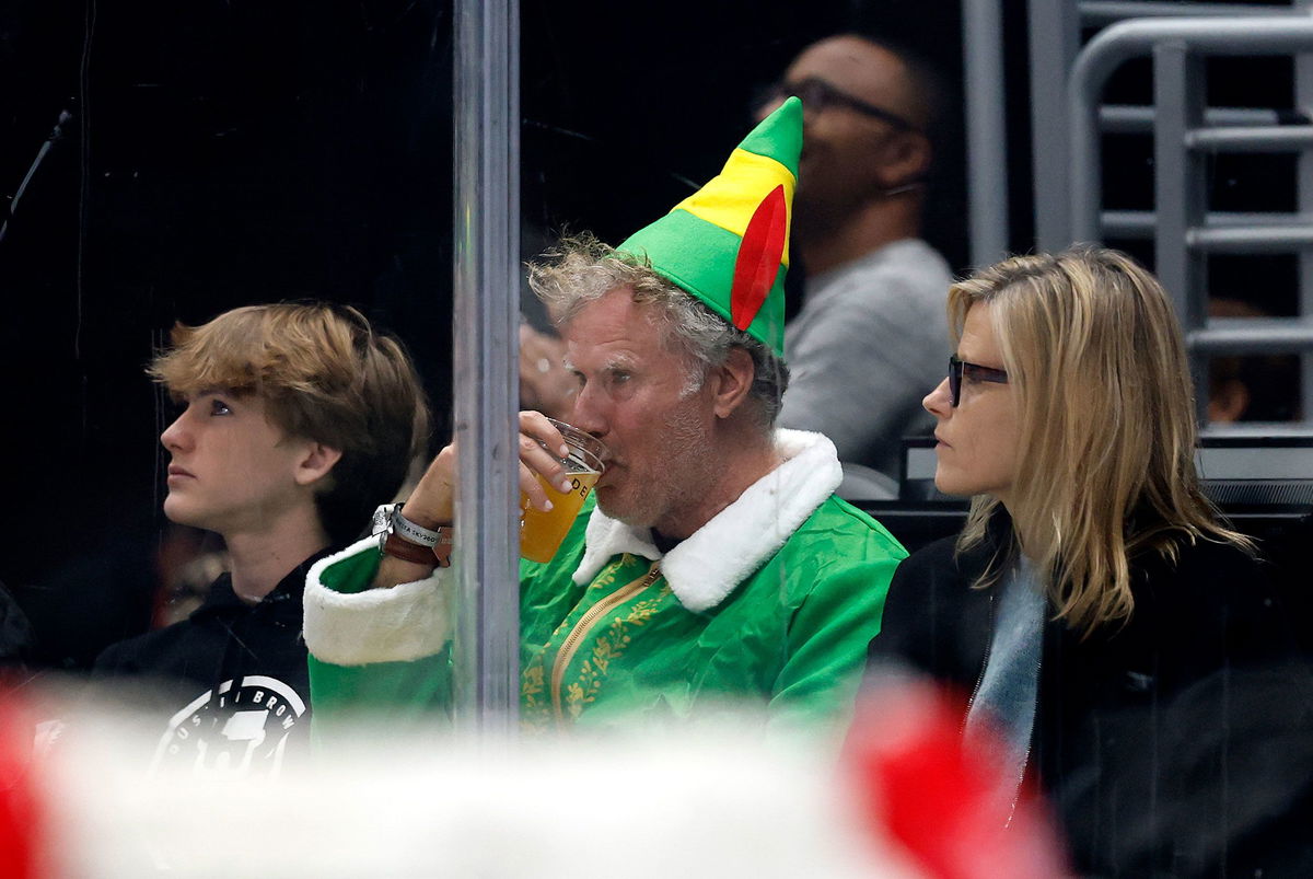 <i>Ronald Martinez/Getty Images via CNN Newsource</i><br/>Will Ferrell attends a game at Crypto.com Arena on December 29