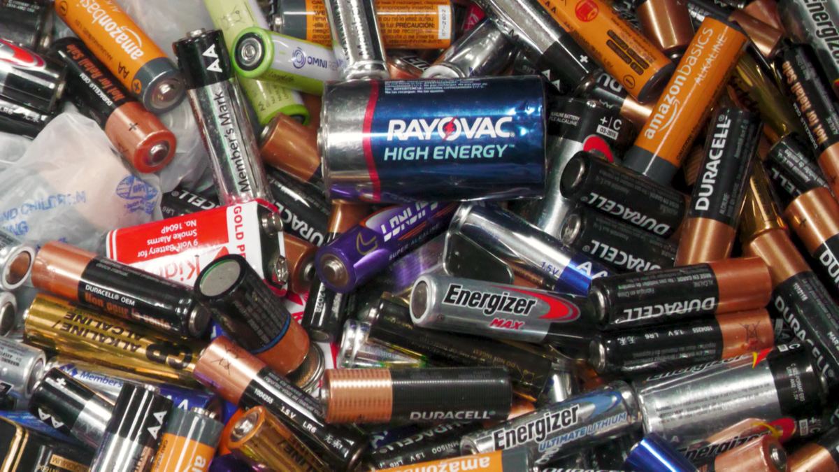 Electronic waste, especially batteries, have valuable materials to recycle