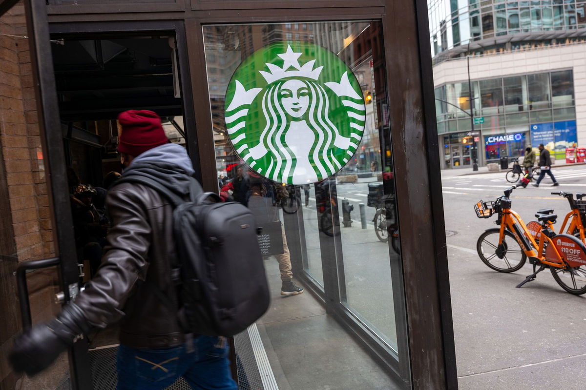 <i>Spencer Platt/Getty Images via CNN Newsource</i><br/>Starbucks is cutting more than a dozen drinks from its menu.
