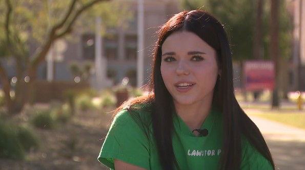 <i>KNXV via CNN Newsource</i><br/>Jordan Sucato is working against animal-tested cosmetics sales in Arizona.