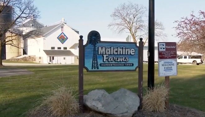 <i>WISN via CNN Newsource</i><br/>Malchine Farms has corn crops