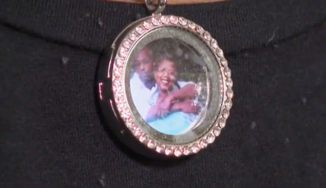 <i>WLKY via CNN Newsource</i><br/>The necklace Delphine Prentice wears isn’t just jewelry. It’s a daily reminder of the son she lost and the day her life changed.