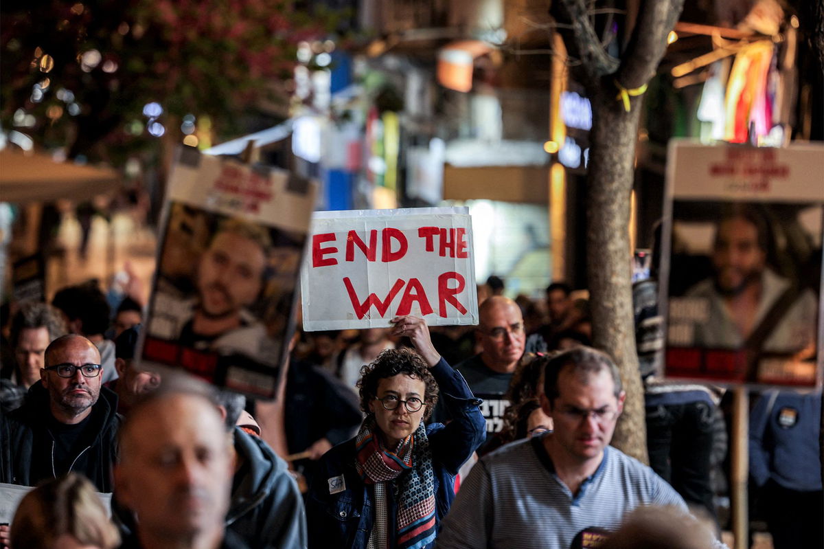 <i>Menahem Kahana/AFP/Getty Images via CNN Newsource</i><br/>Israel's armed forces chief