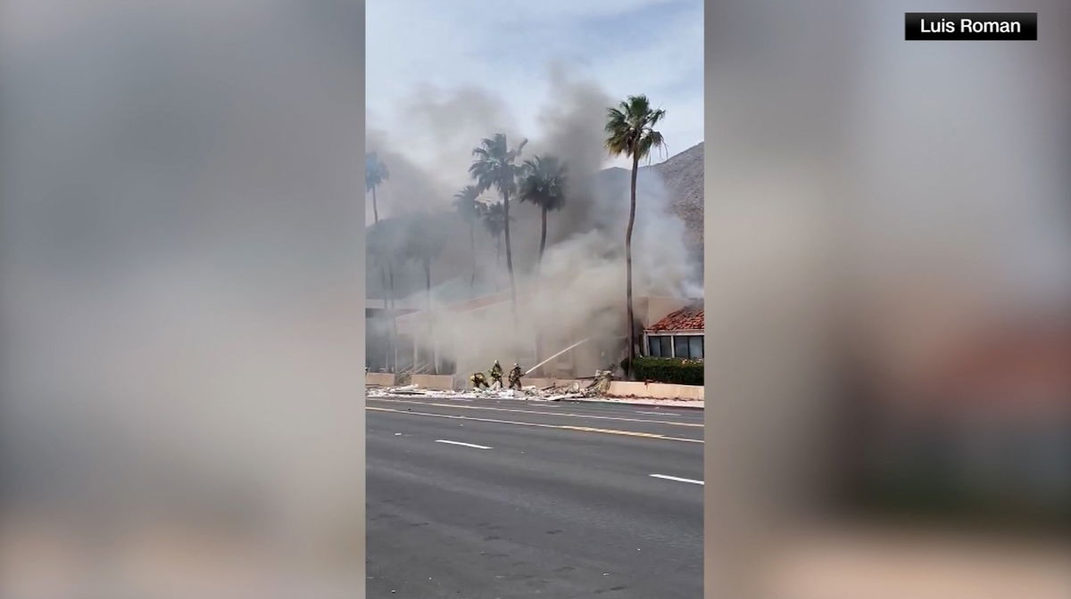 <i>Luis Roman via CNN Newsource</i><br/>Federal and local authorities are investigating an explosion that occurred Saturday morning near a fertility clinic in Palm Springs