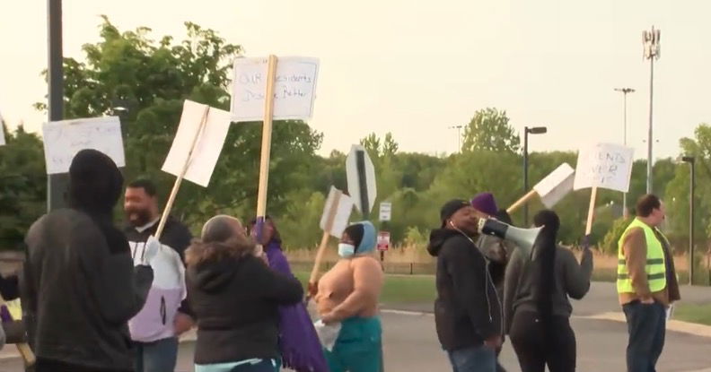 <i>WWJ via CNN Newsource</i><br/>Workers at five Ciena Healthcare nursing home facilities in Metro Detroit are taking part in a one-day strike on May 20. The strike began at 6 a.m. and includes over 300 nursing home workers at the following sites: