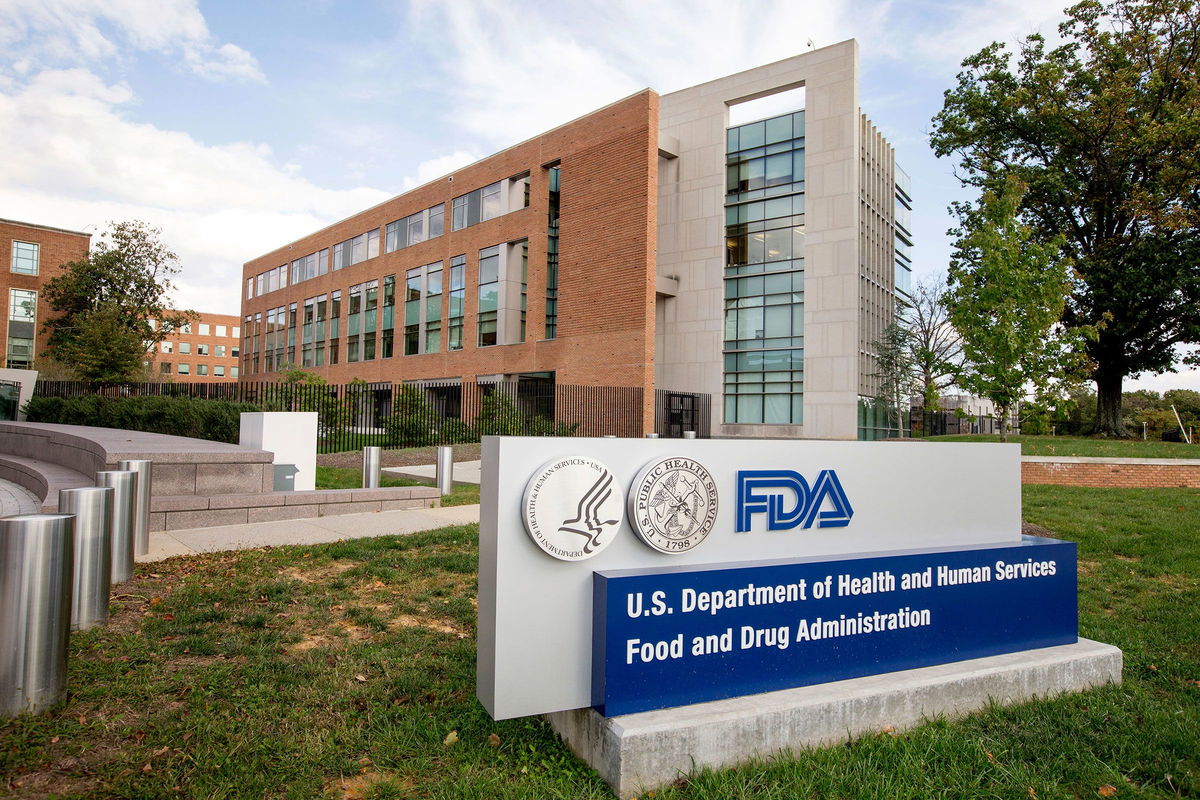 <i>Andrew Harnik/AP via CNN Newsource</i><br/>The US Food and Drug Administration campus in Silver Spring
