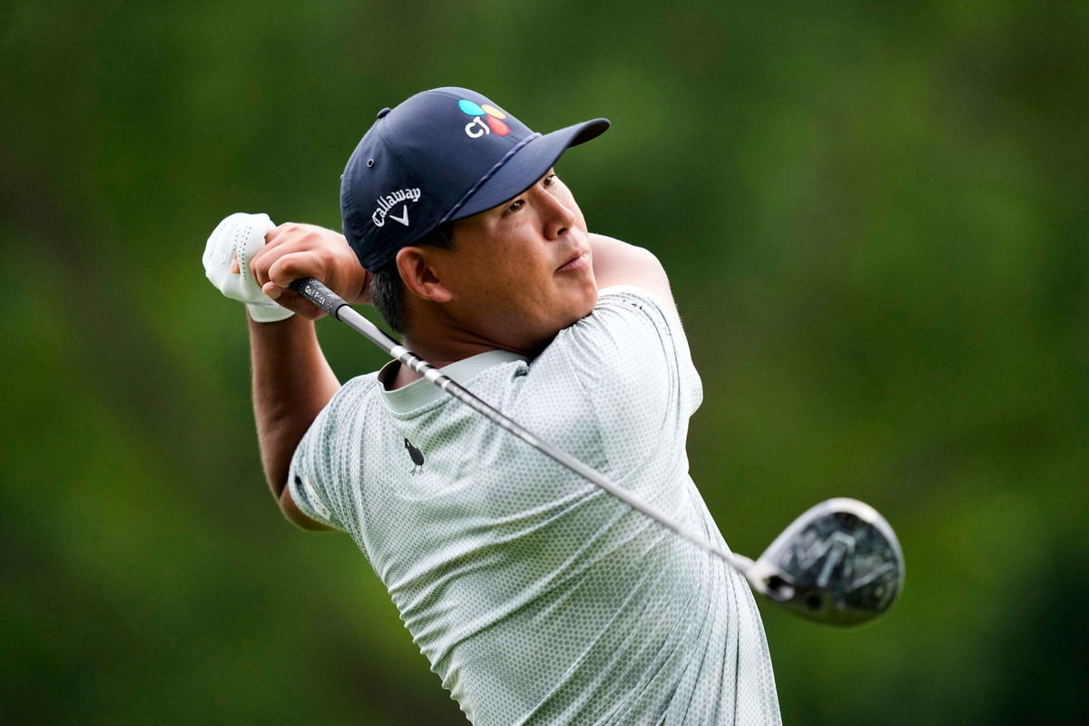 <i>Alex Slitz/Getty Images via CNN Newsource</i><br/>Jhonattan Vegas is looking to win the first major of his career.