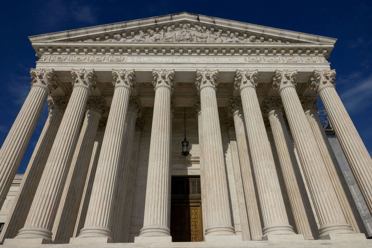 <i>Kevin Mohatt/Reuters via CNN Newsource</i><br/>A view of the Supreme Court in Washington in June 2024.