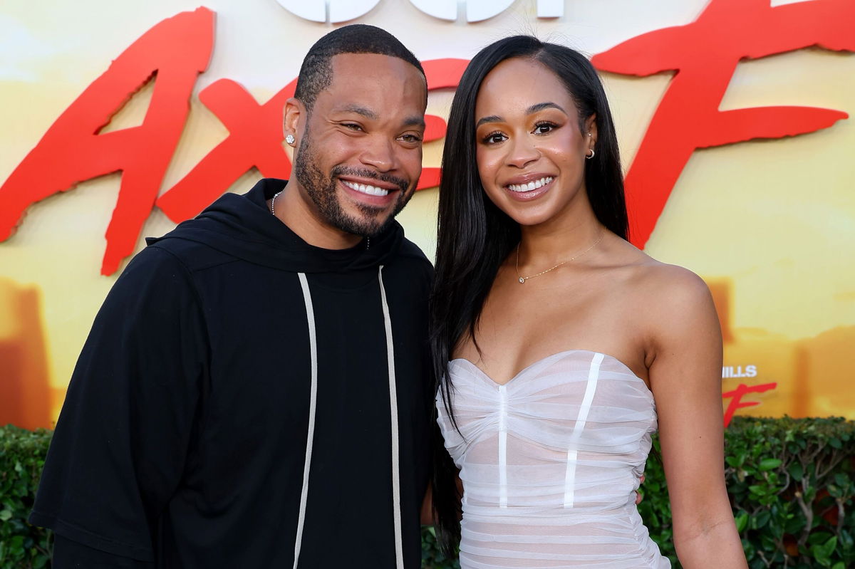 <i>Leon Bennett/Getty Images via CNN Newsource</i><br/>Eric Murphy and Jasmine Page Lawrence in 2024 in California.