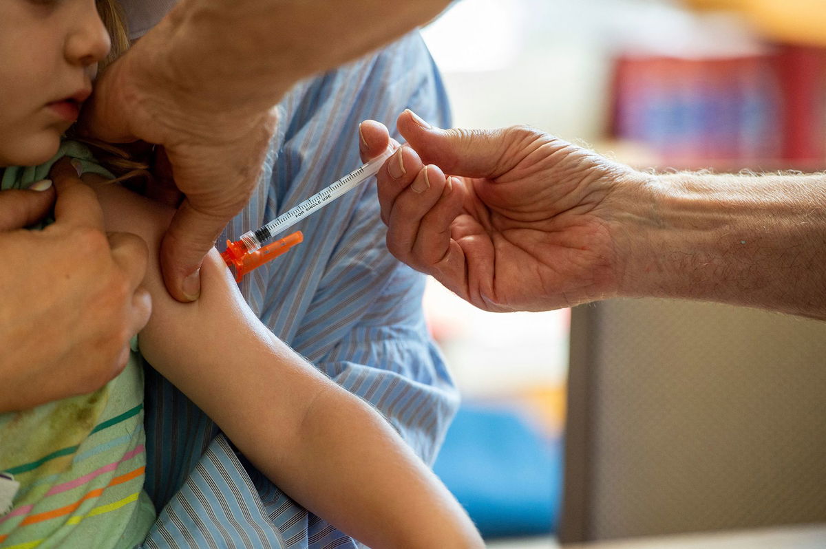 <i>Joseph Prezioso/AFP/Getty Images/FILE via CNN Newsource</i><br/>The CDC now lists Covid-19 vaccines as recommended for children in consultation with a health care provider.