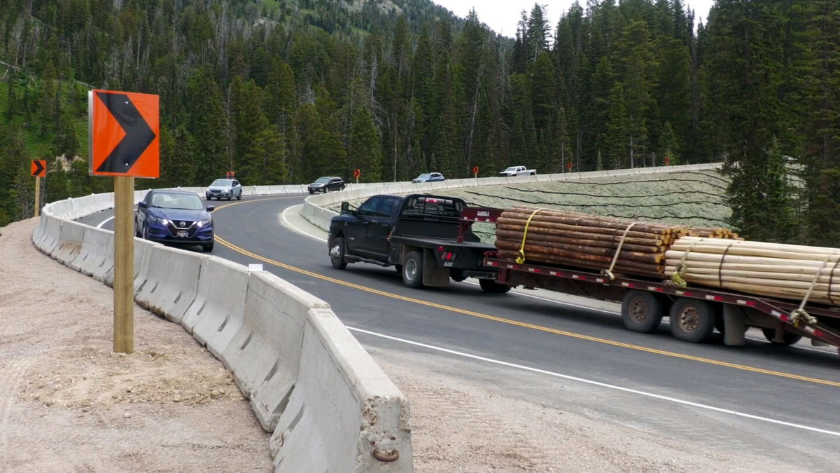 WYDOT says the hope is for the new Teton Pass to be fully open to the public by the end of July.