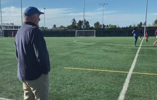When Dr. Frank Merrill looks onto an East Palo Alto field