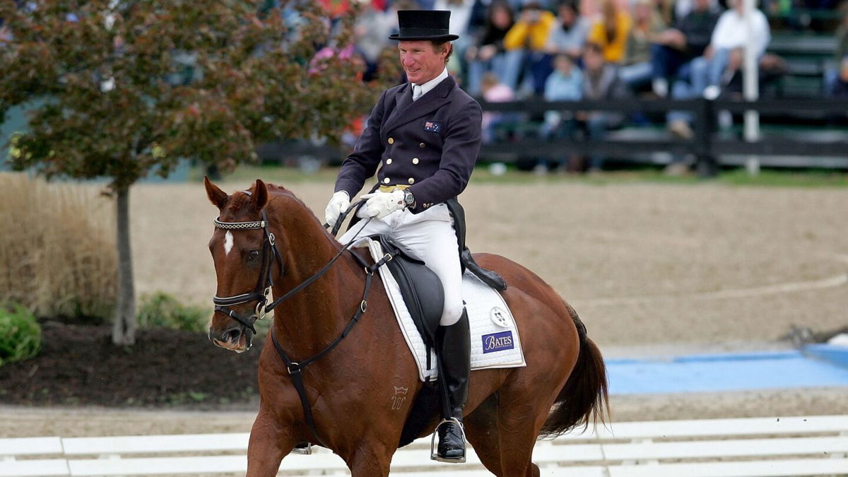 <i>Doug Pensinger/Getty Images via CNN Newsource</i><br/>Heath Ryan has been provisionally suspended by Equestrian Australia