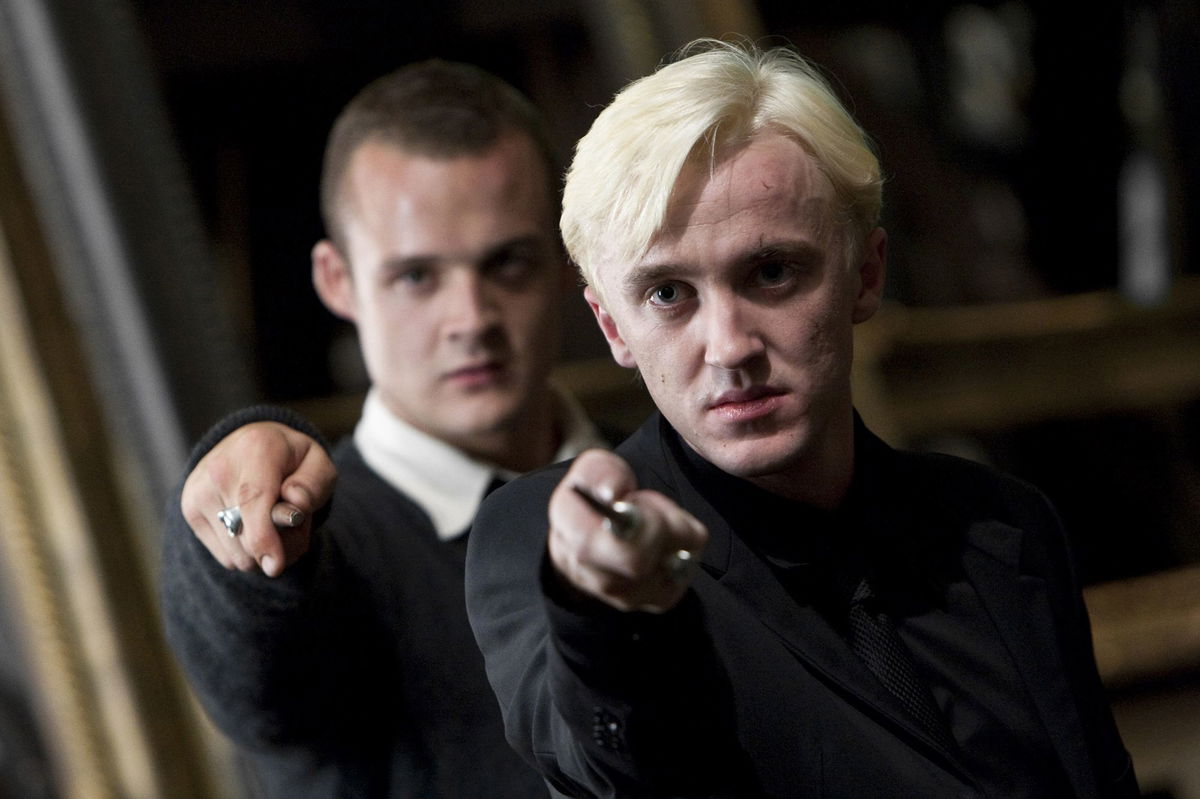 <i>Warner Bros/Everett via CNN Newsource</i><br/>Josh Herdman (left) and Tom Felton in 2011 film