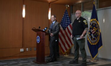 FBI Portland Special Agent in Charge Doug Olson and local partners from Columbia County