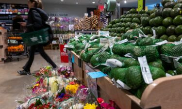 A Whole Foods grocery store in New York City.