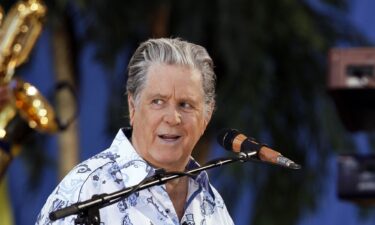 Brian Wilson performs with the Beach Boys on ABC's Good Morning America in New York's Central Park in June 2012.