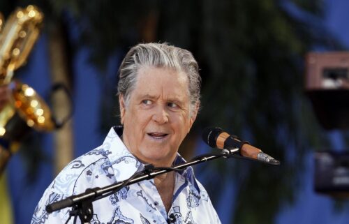 Brian Wilson performs with the Beach Boys on ABC's Good Morning America in New York's Central Park in June 2012.