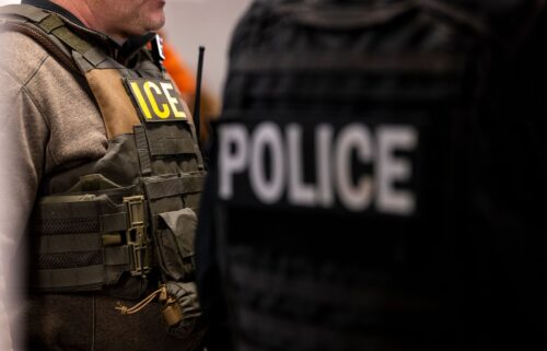 US Immigration and Customs Enforcement agents