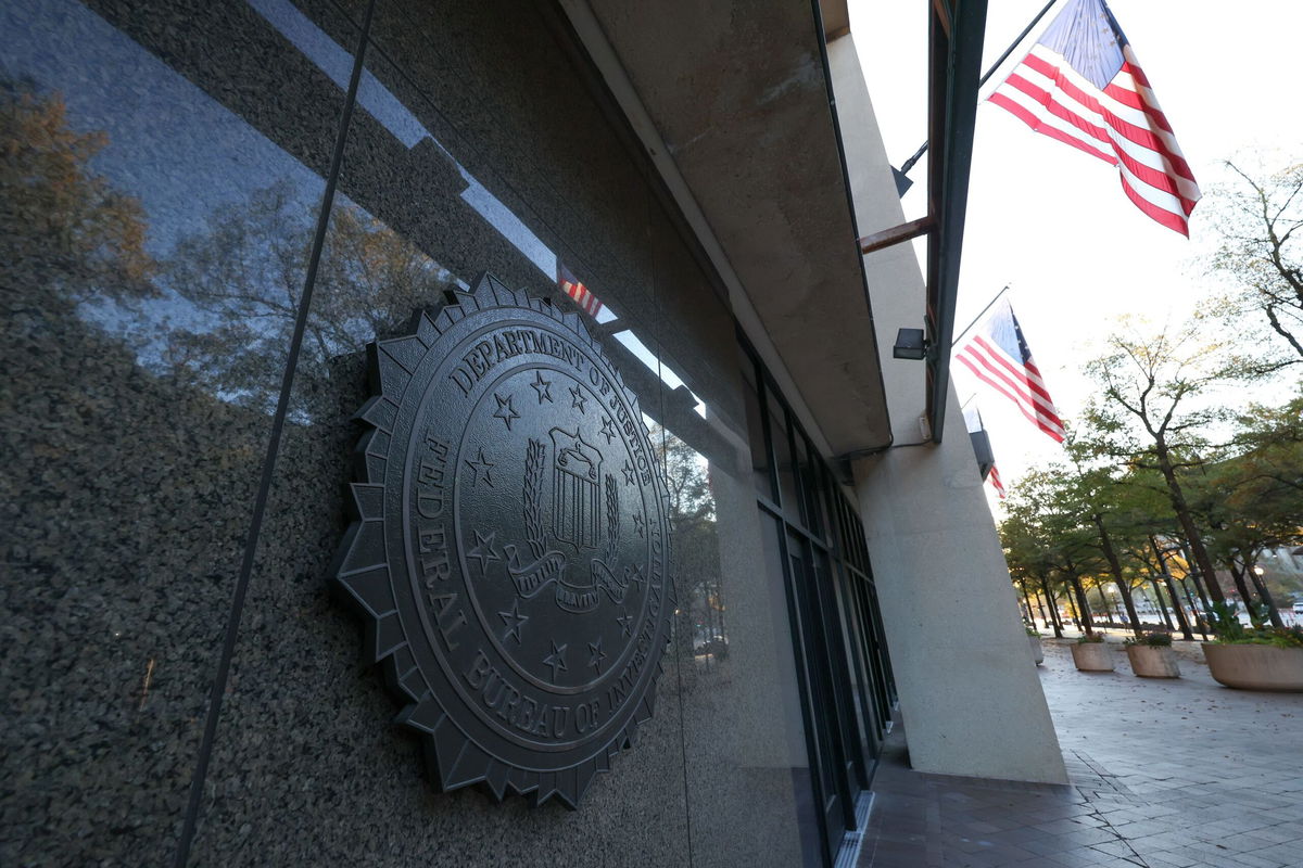 <i>Aaron M. Sprecher/AP via CNN Newsource</i><br/>Pictured is the FBI seal outside the J. Edgar Hoover Building
