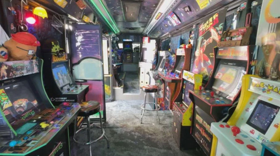 <i>KCNC via CNN Newsource</i><br/>A Colorado man is hitting the road and bringing classic arcade games to you.