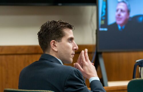 Bryan Kohberger listens to arguments during a hearing to overturn his grand jury indictment in Moscow