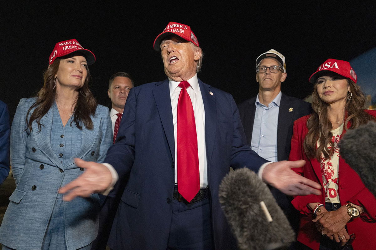 <i>Alex Brandon/AP via CNN Newsource</i><br/>President Donald Trump