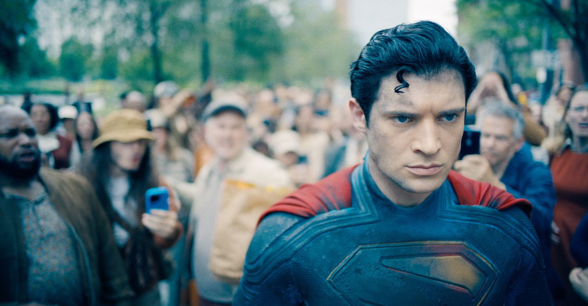 <i>Warner Bros. via CNN Newsource</i><br/>Superman finished No. 1 at the box office with a $122 million opening weekend.